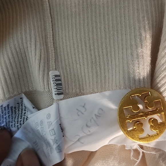 Tory Burch Merino Wool Cardigan women's designer Sweater - Picture 10 of 10